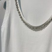 CHANEL 26S LIGHTWEIGHT KNIT TANK TOP STYLE 1076