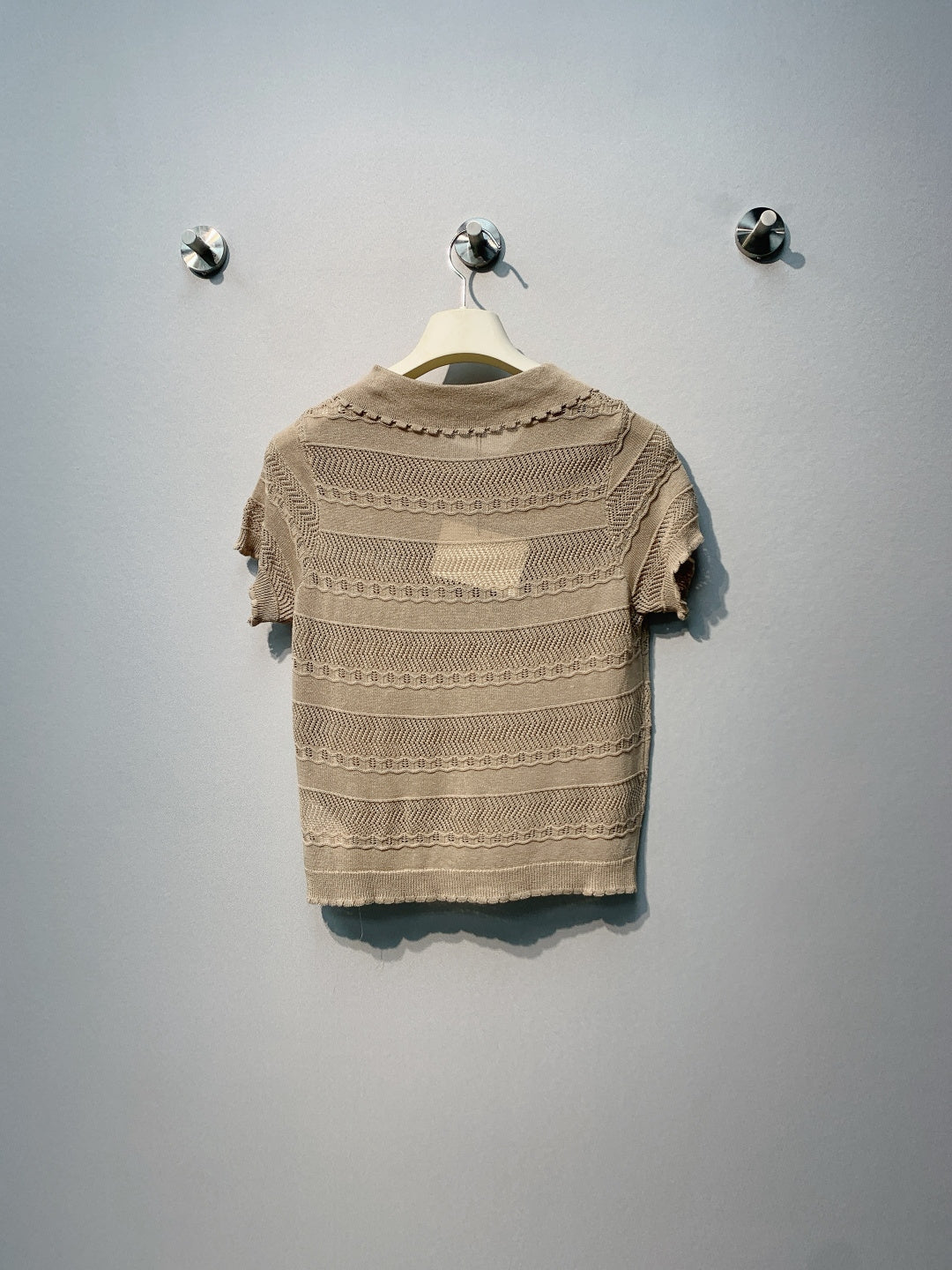 LOEWE 26S OPEN KNIT POLO 359