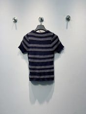 CHANEL 26S KNIT SHORT SLEEVE T-SHIRT STYLE 1283