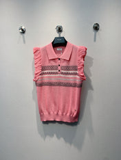 CHANEL 26S KNIT POLO TOP 1477