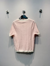 CHANEL 26S SHORT-SLEEVE KNIT TOP 1457