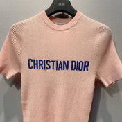 DIOR 26S SHORT-SLEEVE KNIT TOP 1366