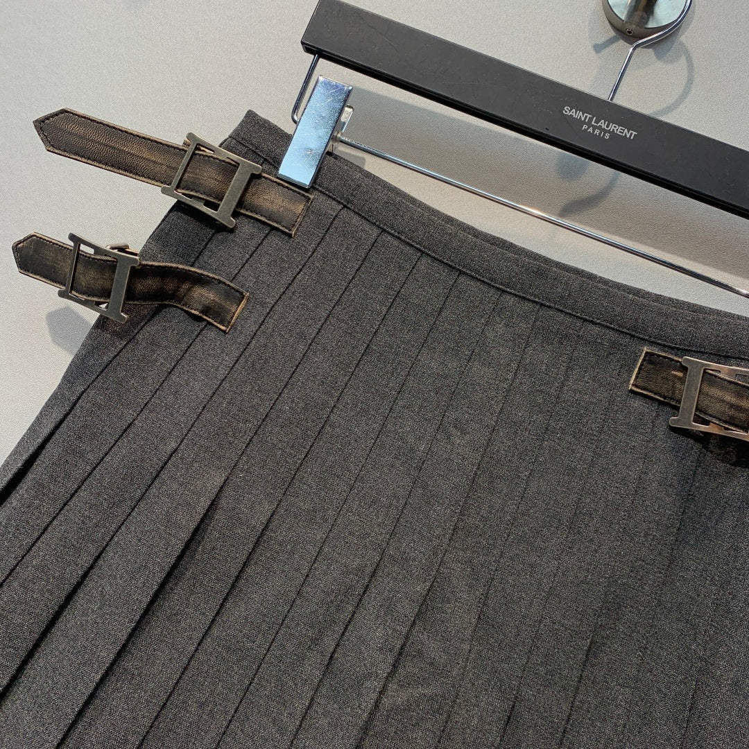 PRADA 26S PLEATED MINI SKIRT 1108
