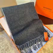 HERMES 25S SCARF 180 IN CASHMERE 987739