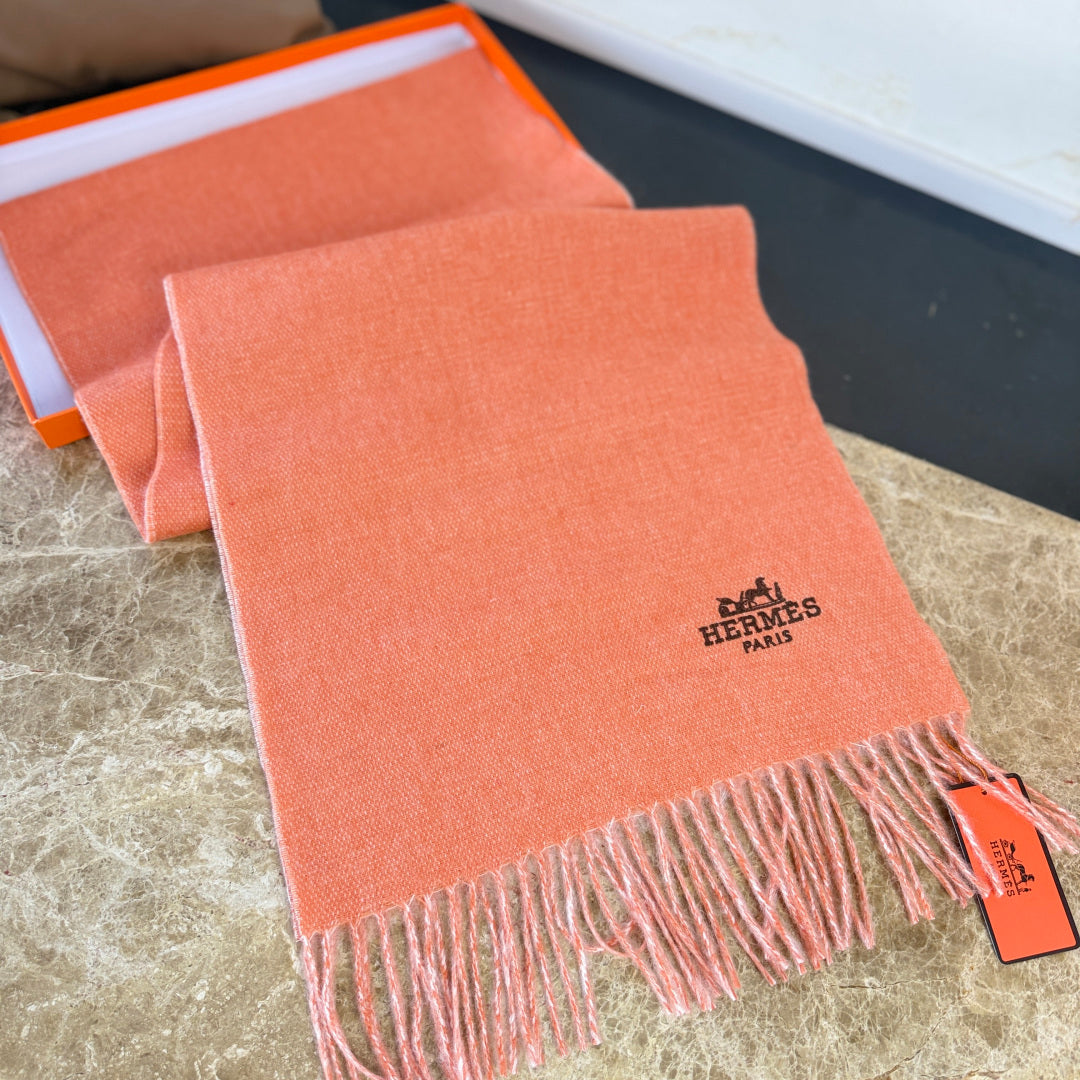 HERMES 25S SCARF 180 IN CASHMERE 987742