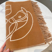 HERMES 25S SCARF 195 IN CASHMERE 989851