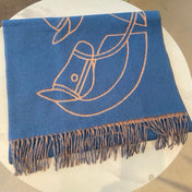 HERMES 25S SCARF 195 IN CASHMERE 989852