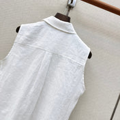 HERMES 26S SLEEVELESS TOP & SKIRT SET 774