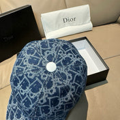 DIOR 26S MONOGRAM BASEBALL CAP STYLE 55