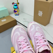 LOEWE 26S RUNNING SNEAKERS IN LIGHT PINK MESH