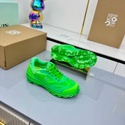 LOEWE 26S RUNNING SNEAKERS IN GREEN MESH