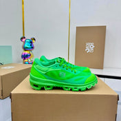 LOEWE 26S RUNNING SNEAKERS IN GREEN MESH