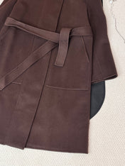 HERMES 25S REVERSIBLE LONG CASHMERE COAT 237