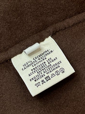 HERMES 25S REVERSIBLE LONG CASHMERE COAT 237