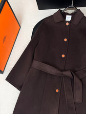 HERMES 25S CASHMERE COAT 212