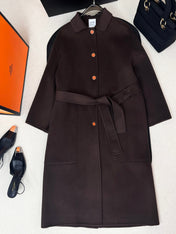 HERMES 25S CASHMERE COAT 212