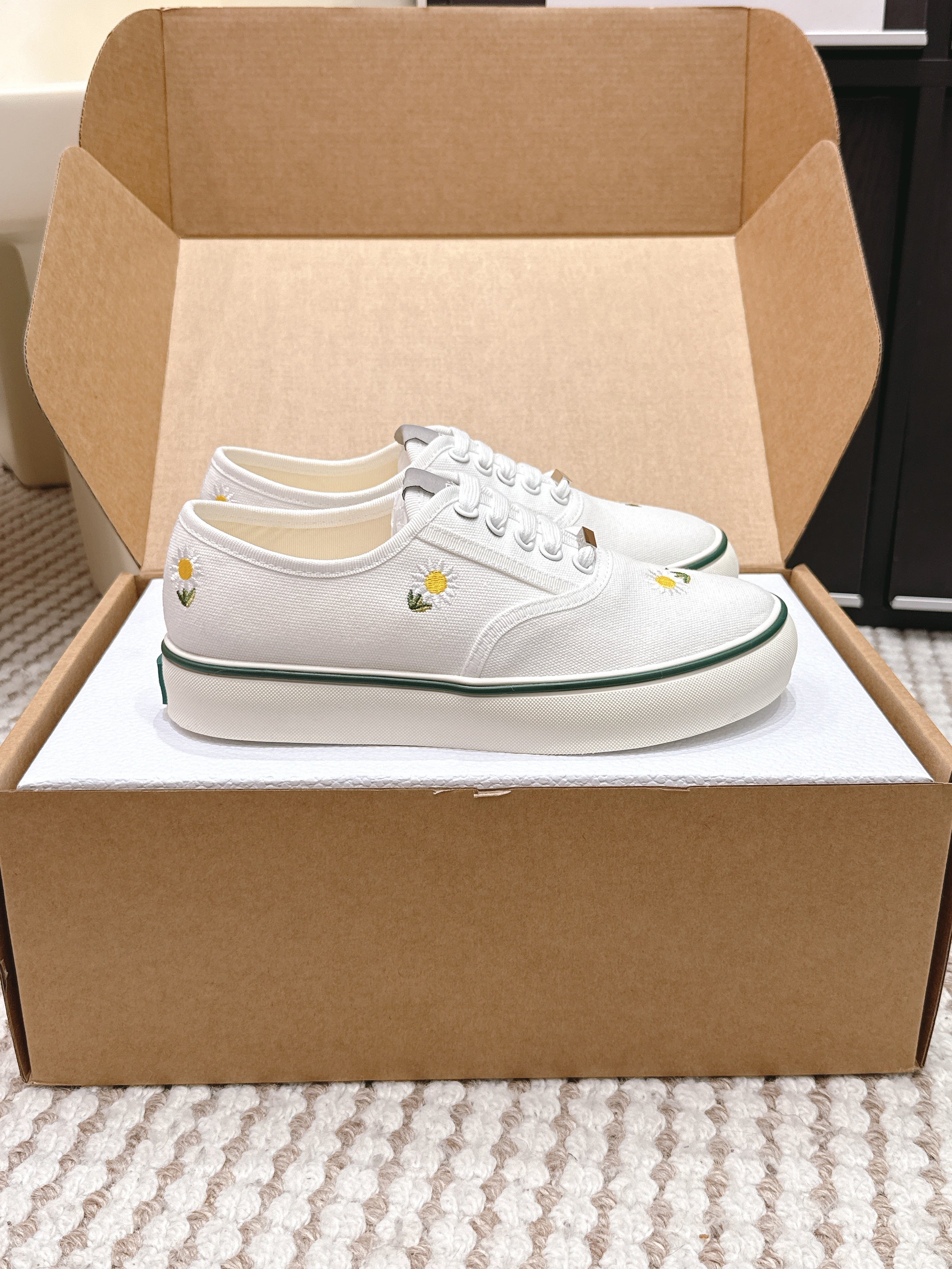DIOR 26S SALTWIND SNEAKER IN WHITE FABRIC STYLE 4