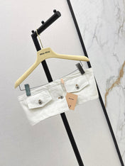MIUMIU 26S DENIM TUBE TOP 970