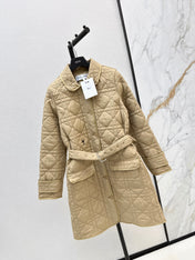 DIOR 25S LONG STAND COLLAR COAT 531