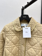 DIOR 25S LONG STAND COLLAR COAT 531