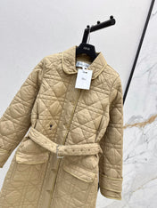 DIOR 25S LONG STAND COLLAR COAT 531
