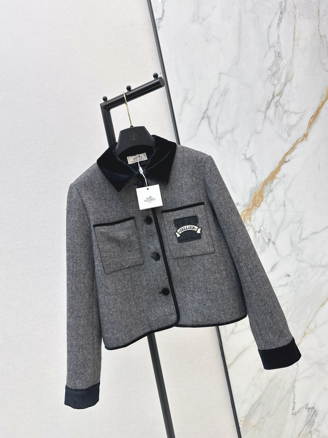 HERMES 25S SHORT JACKET 336