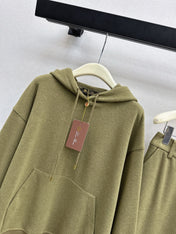 LORO PIANA 26S SWEATSHIRT & TAPERED PANTS SET 715