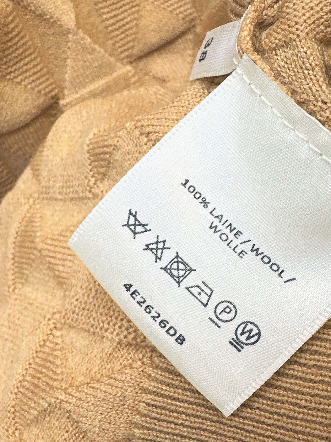 HERMES 26S SHORT SLEEVE SWEATER 545