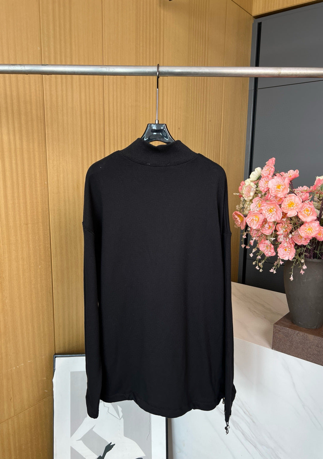 MIUMIU COTTON ZIP-UP SWEATSHIRT STYLE 348