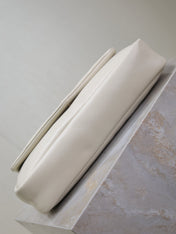 YSL 25S CALYPSO HANDBAG 26 IN IVORY LAMBSKIN GOLD HARDWARE