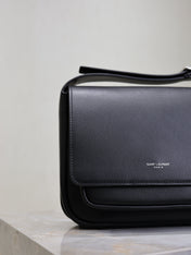 YSL 25S NIKI BABY 22 IN BLACK CALFSKIN