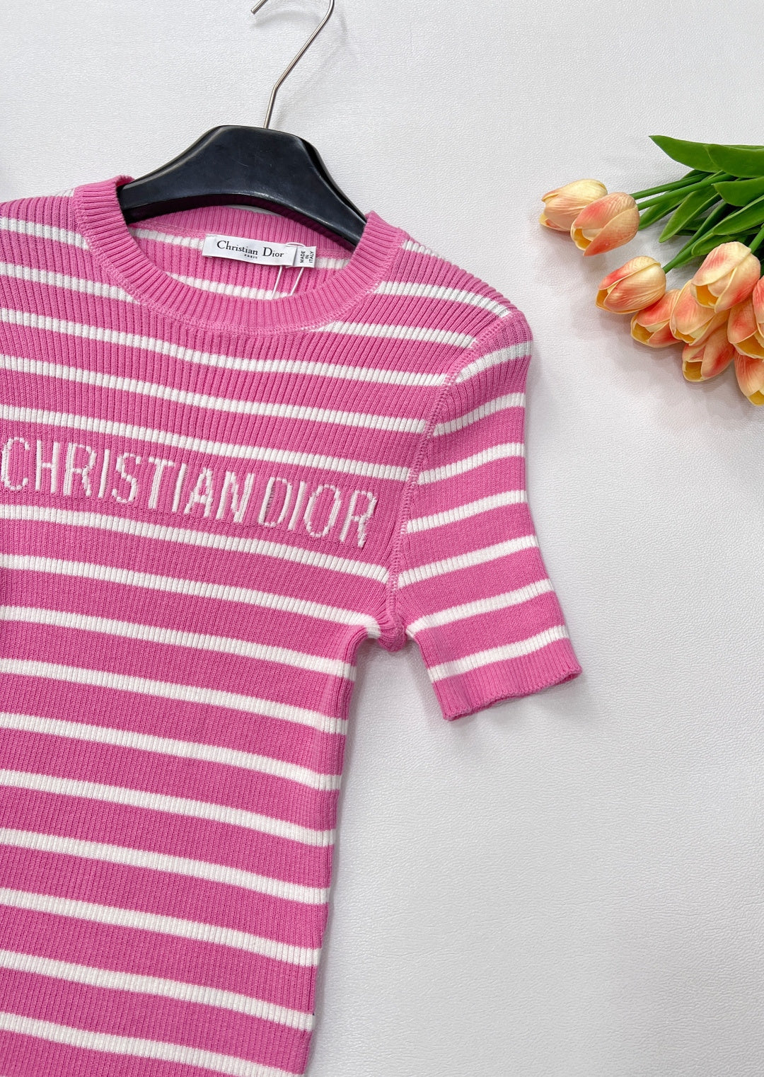 DIOR 25S KNITTED T-SHIRT 636