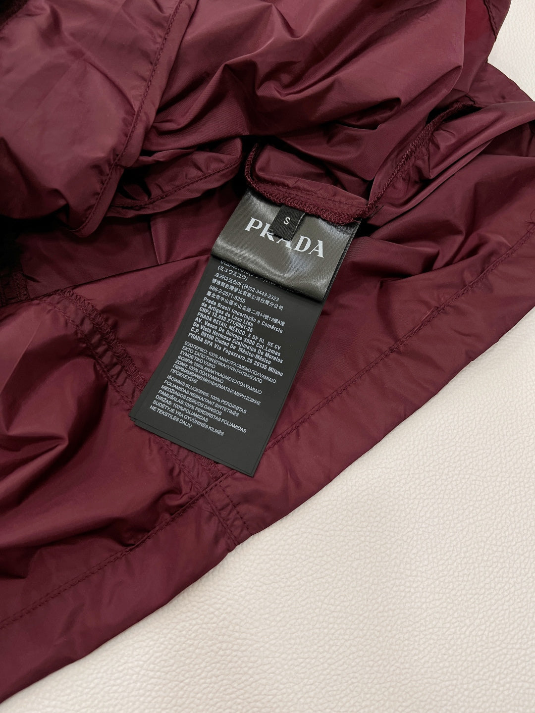 PRADA 25S ELASTIC WAIST SKIRT 305