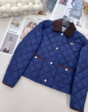 PRADA 25S LIGHTWEIGHT COTTON COLLARED JACKET 367