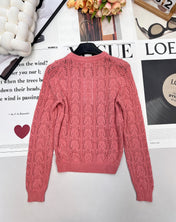 CHANEL 25S LONG-SLEEVE SWEATER 442