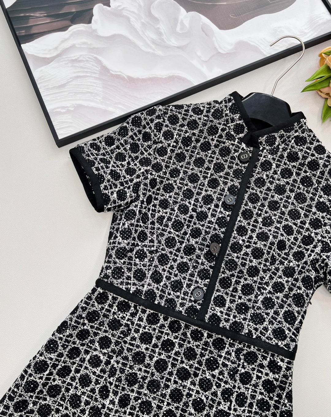 DIOR 26S SHORT-SLEEVE DRESS 979