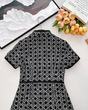 DIOR 26S SHORT-SLEEVE DRESS 979