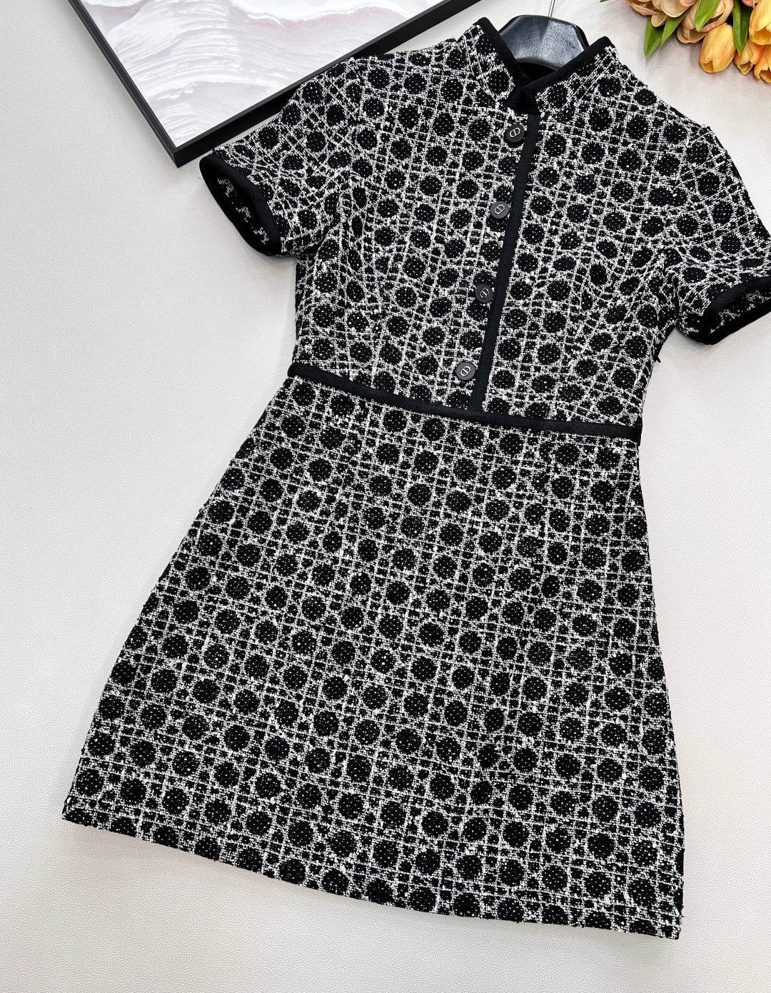 DIOR 26S SHORT-SLEEVE DRESS 979