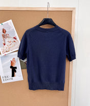 DIOR 26S SHORT-SLEEVE SWEATER 1193