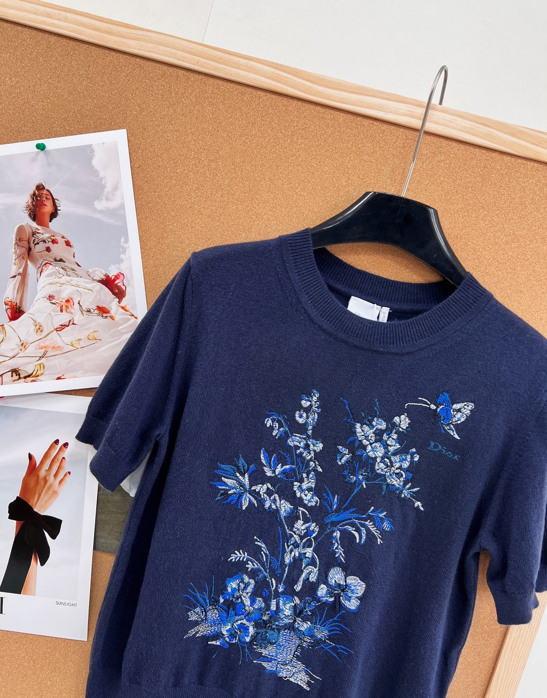 DIOR 26S SHORT-SLEEVE SWEATER 1193