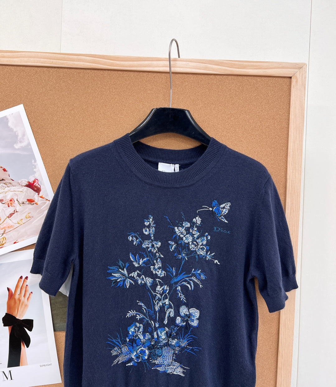 DIOR 26S SHORT-SLEEVE SWEATER 1193