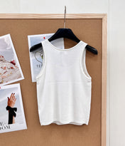 CELINE 26S SEQUIN KNIT TANK TOP 143