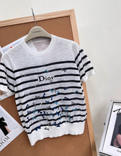 DIOR 26S SHORT-SLEEVED SWEATER 1269