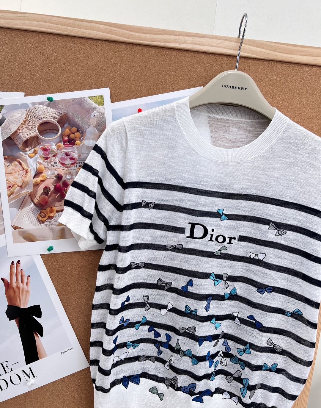 DIOR 26S SHORT-SLEEVED SWEATER 1269