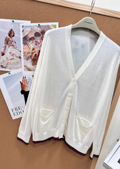 GUCCI 26S V-NECK KNIT CARDIGAN 326