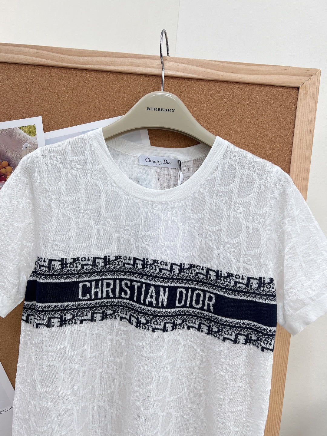 DIOR 26S SHORT-SLEEVED SWEATER 1245