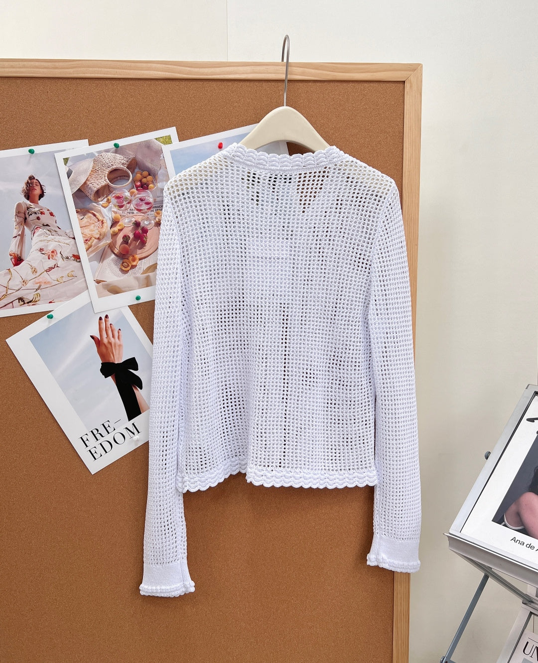 CHANEL 26S OPEN KNIT CARDIGAN STYLE 1243