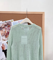 CHANEL 26S OPEN KNIT CARDIGAN STYLE 1242