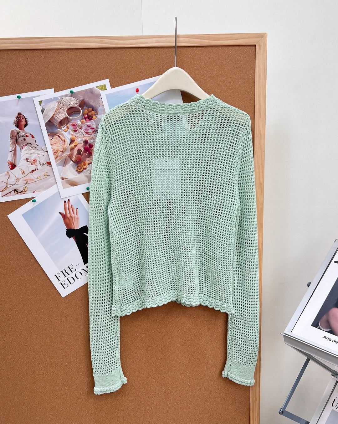 CHANEL 26S OPEN KNIT CARDIGAN STYLE 1242
