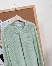 CHANEL 26S OPEN KNIT CARDIGAN STYLE 1242